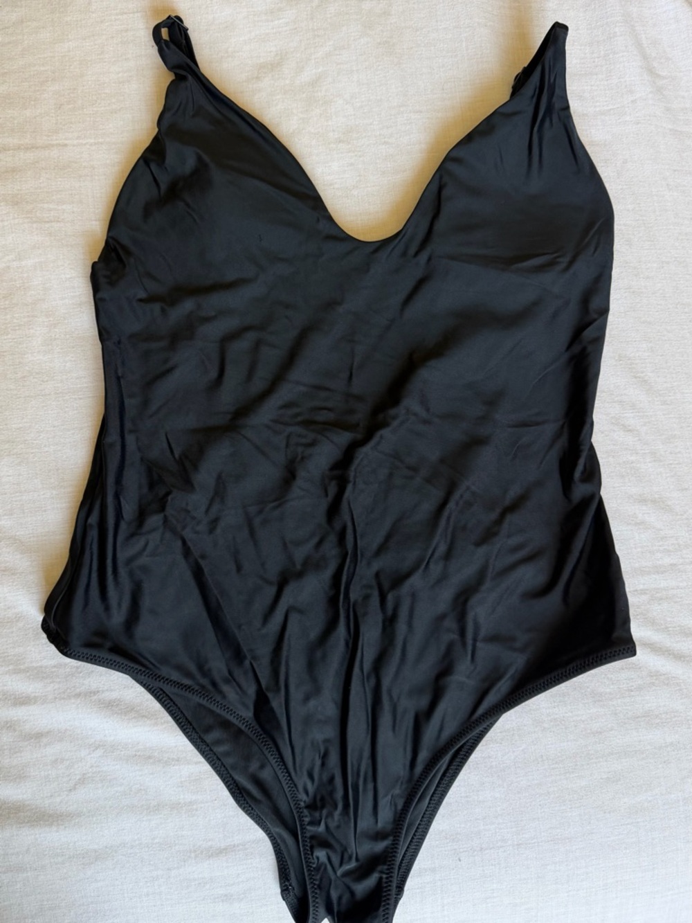 aerie Black One-Piece Swimsuit